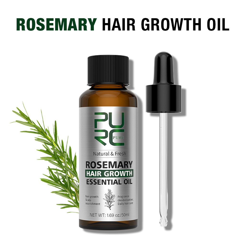 Hair Care Fragrance Essential Oil - Purc óleo de alecrim para crescimento