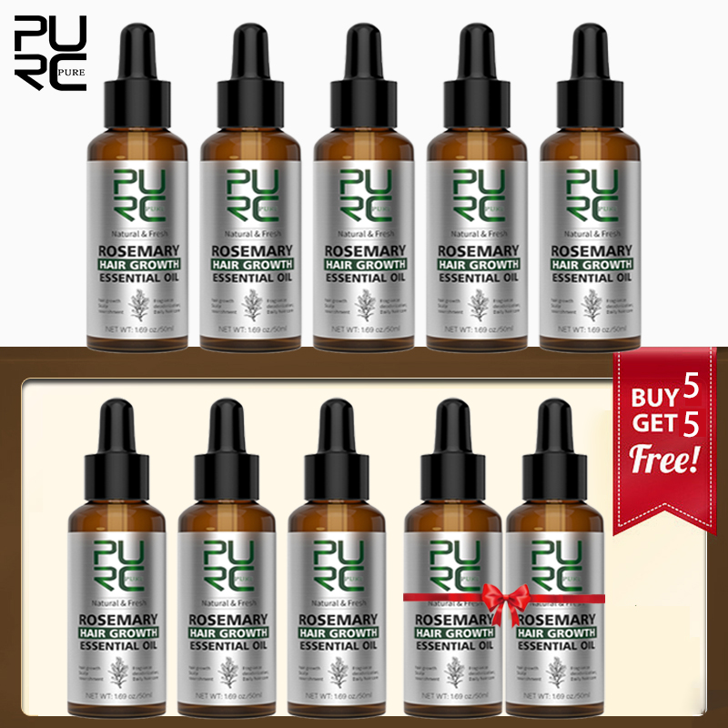 Hair Care Fragrance Essential Oil - Óleo de Alecrim PURC para Crescimento