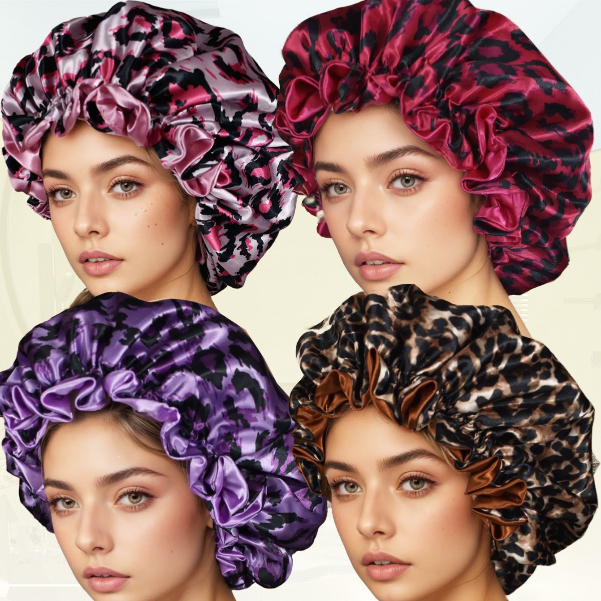 Hair Care Sunsilk - Touca de Cetim Dupla Camada para