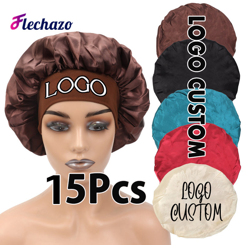 Hair Care Logo - Touca de Cetim de Seda para