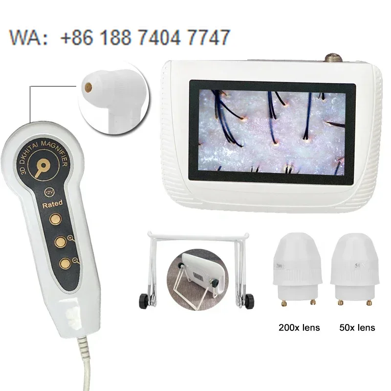 Hair Care Hospital - Máquina Portátil Analisadora de Pele com
