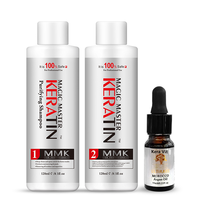 Hair Care Keratin Shampoo - Queratina profissional coco cheiro sem formalina