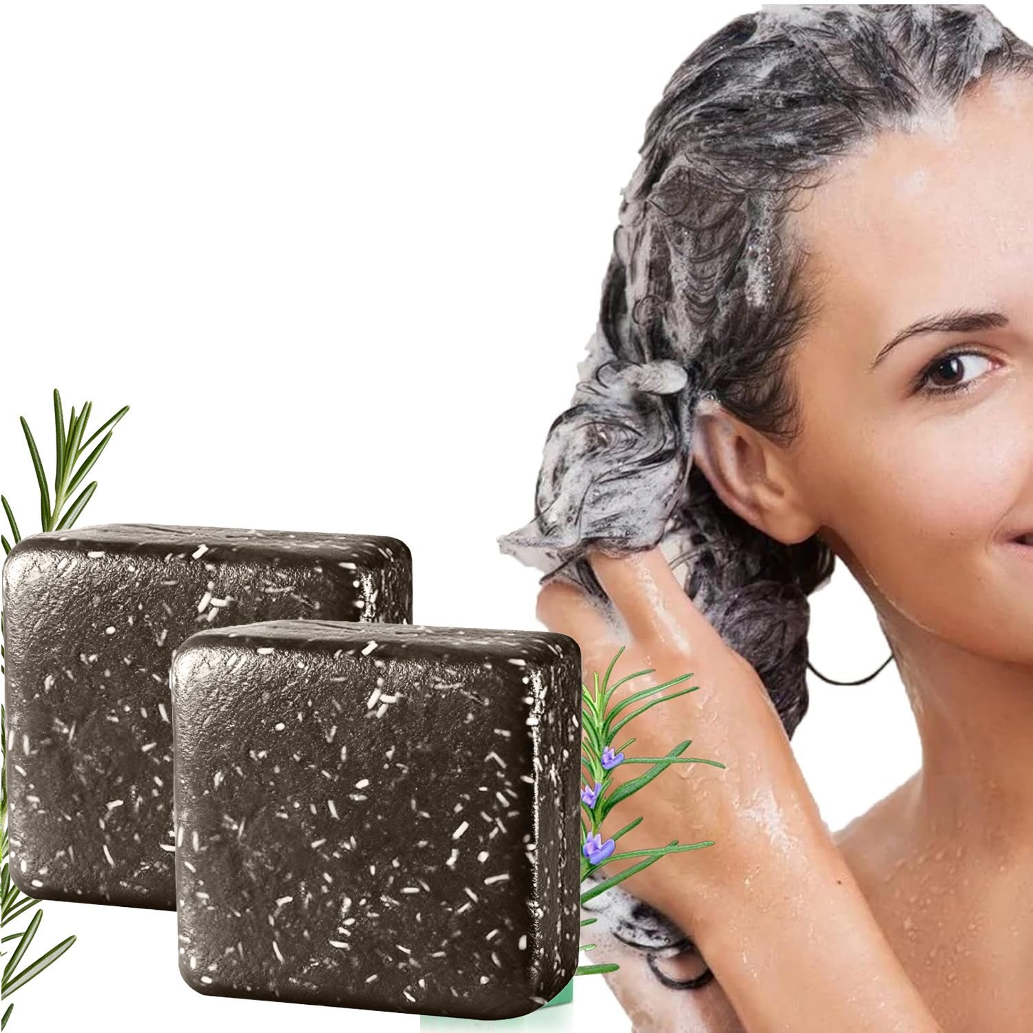 Hair Care Pantene - Barra de shampoo de alecrim para