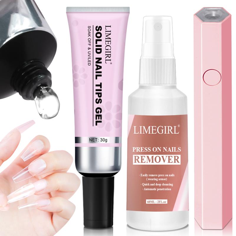 Hair Care Gel - Gel adesivo transparente de 30g para