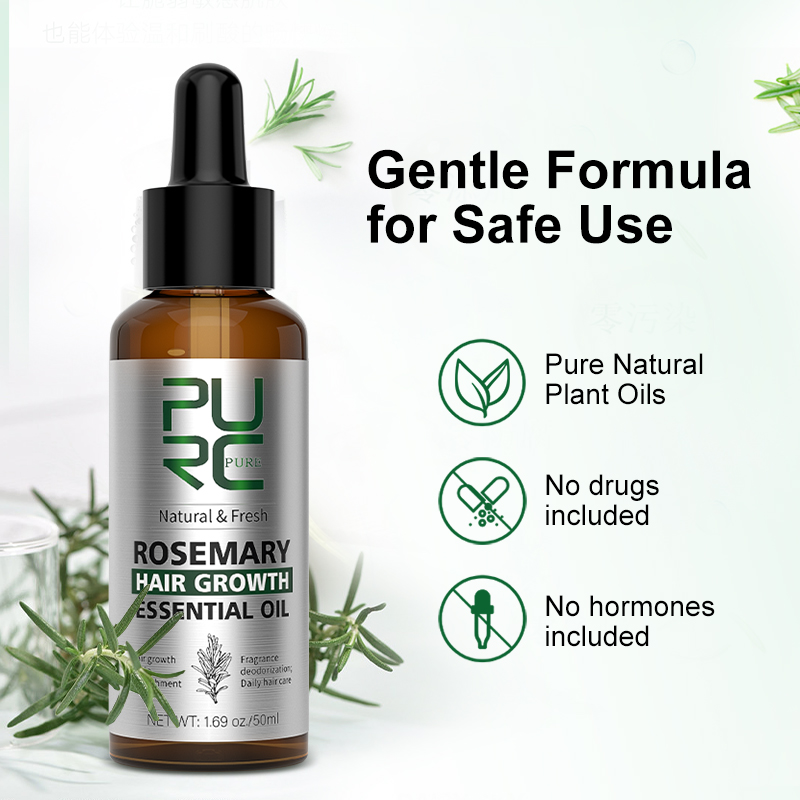 Purc óleo de alecrim para cres - Hair Care Fragrance Essential Oil avaliação e preço