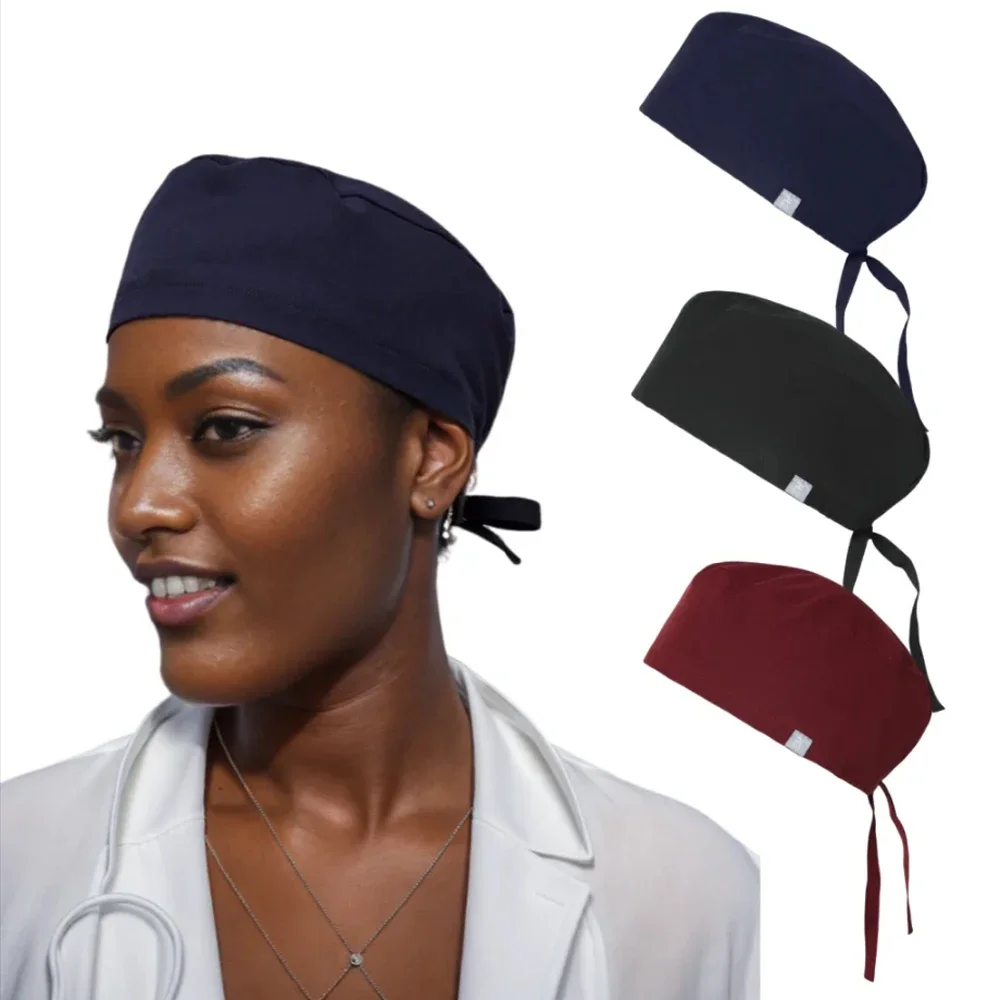 Cor sólida 100% algodão médico - Hair Care Hospital avaliação e preço