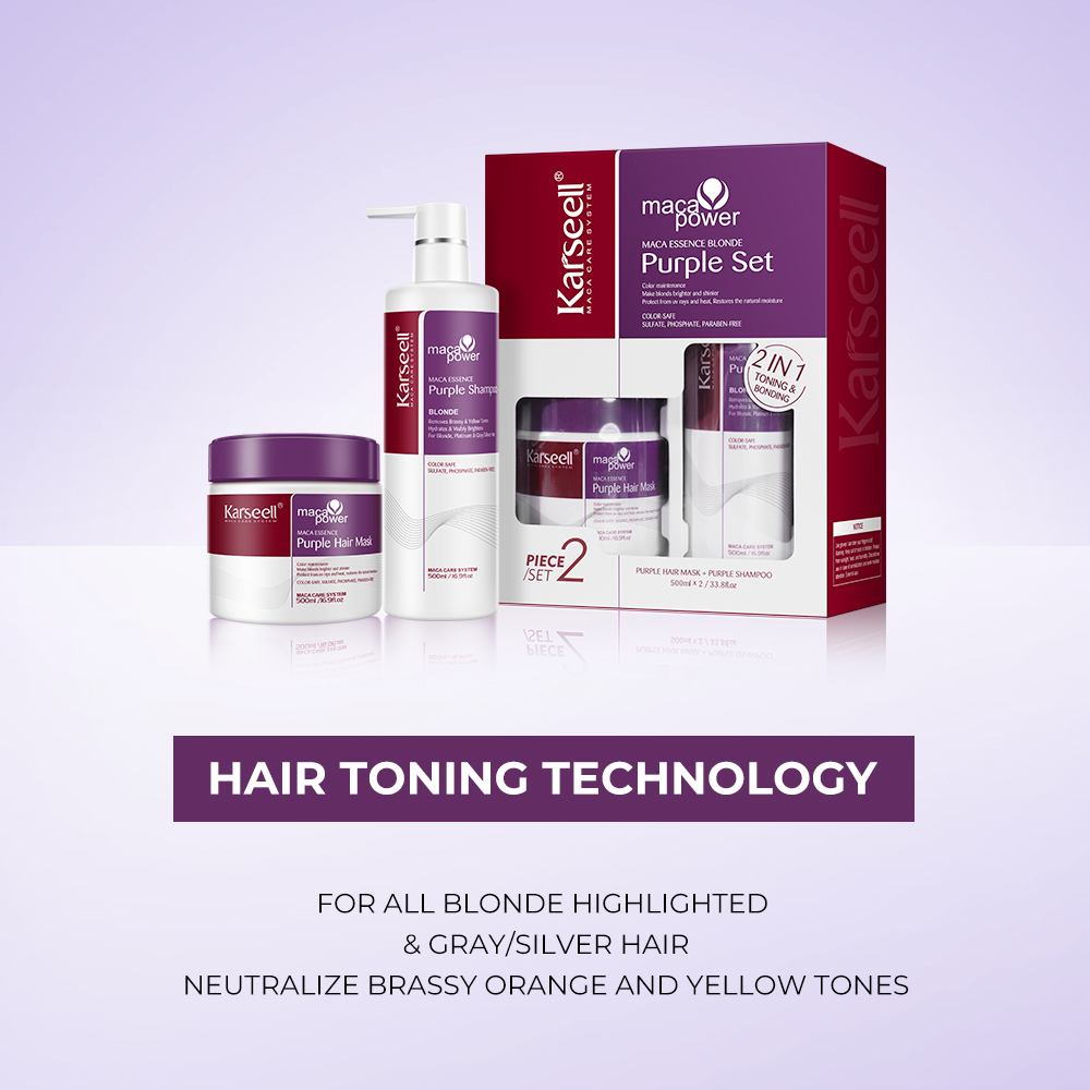 Karseell máscara de cabelo rox - Purple Toning Shampoo avaliação e preço