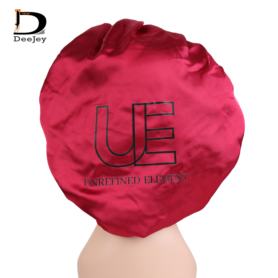 Toucas de cetim com dupla cama - Hair Care Logo avaliação e preço