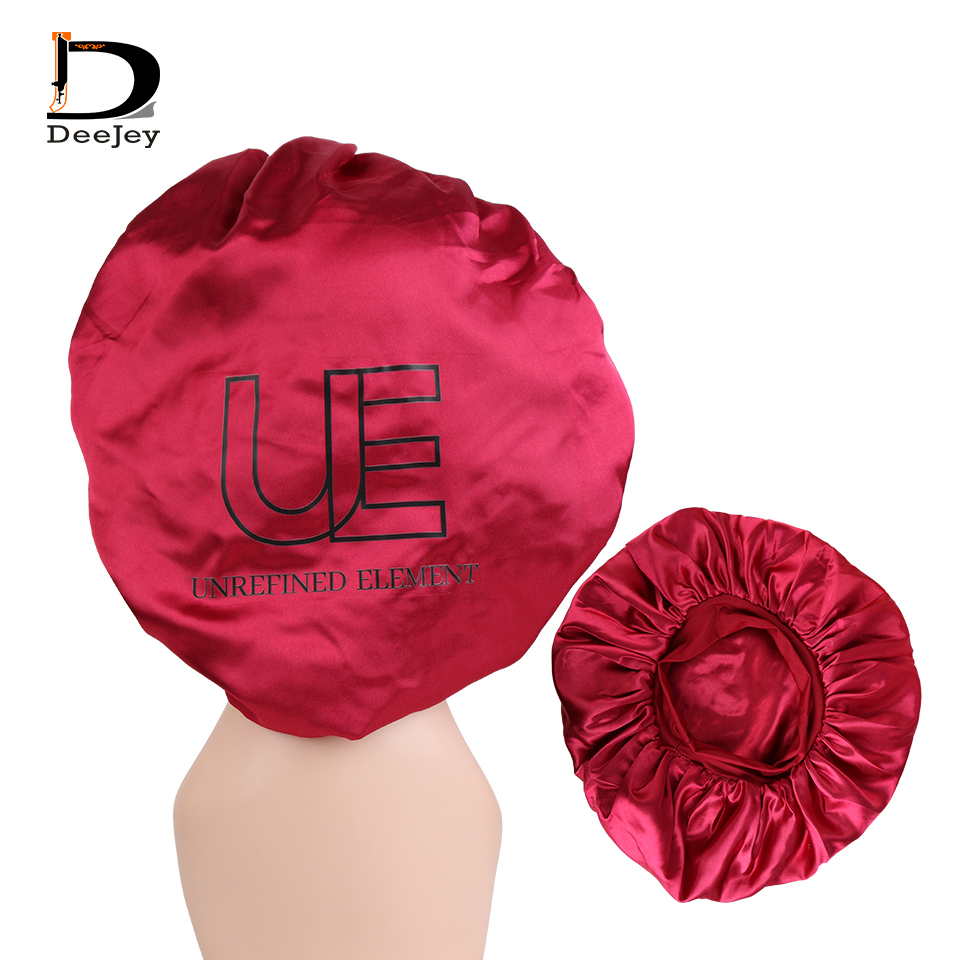 Toucas de cetim com dupla cama - Hair Care Logo avaliação e preço