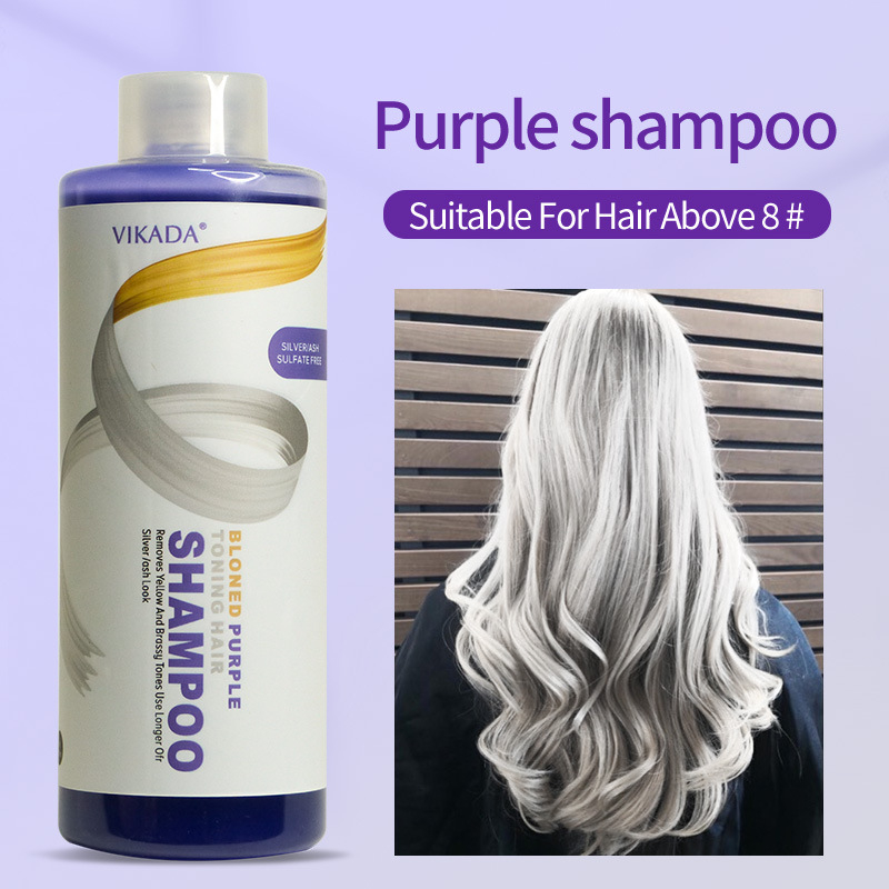 Shampoo Vikada para Cabelos Lo - Purple Toning Shampoo avaliação e preço
