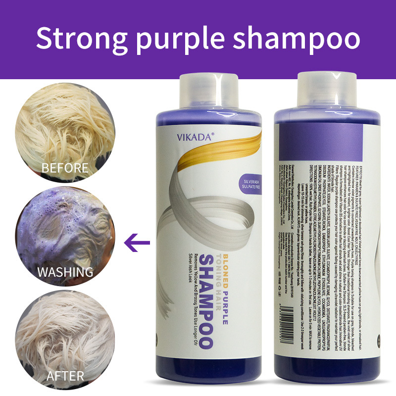 Shampoo Vikada para Cabelos Lo - Purple Toning Shampoo avaliação e preço