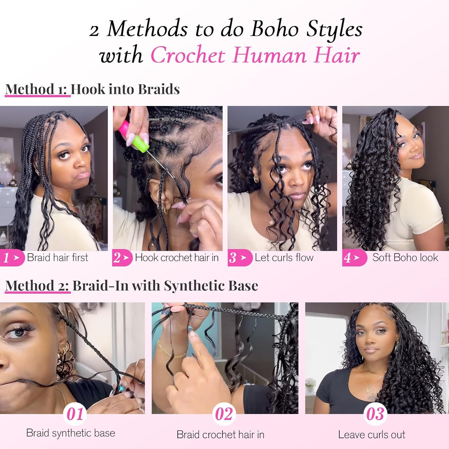 Extensão de Cabelo Humano Cach - Hair Care Curly Hair avaliação e preço