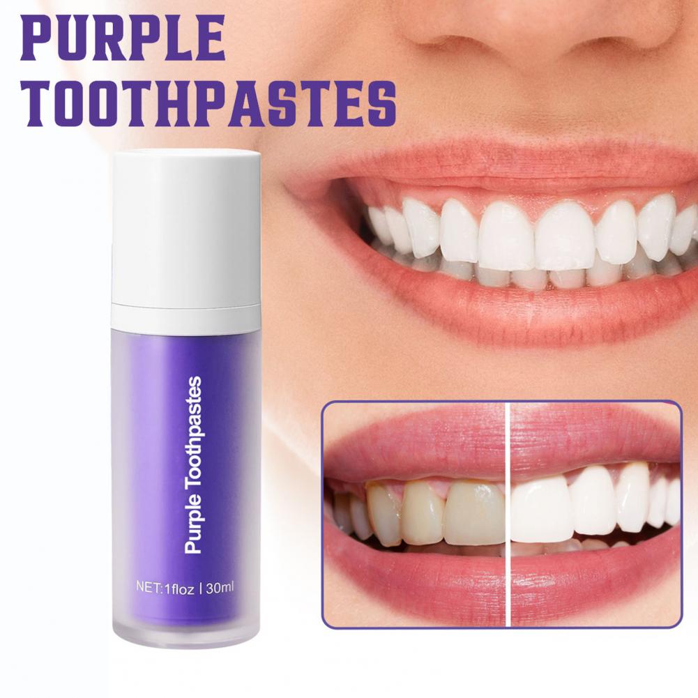 30ml roxo azul cor dentes bran - Purple Toning Shampoo avaliação e preço