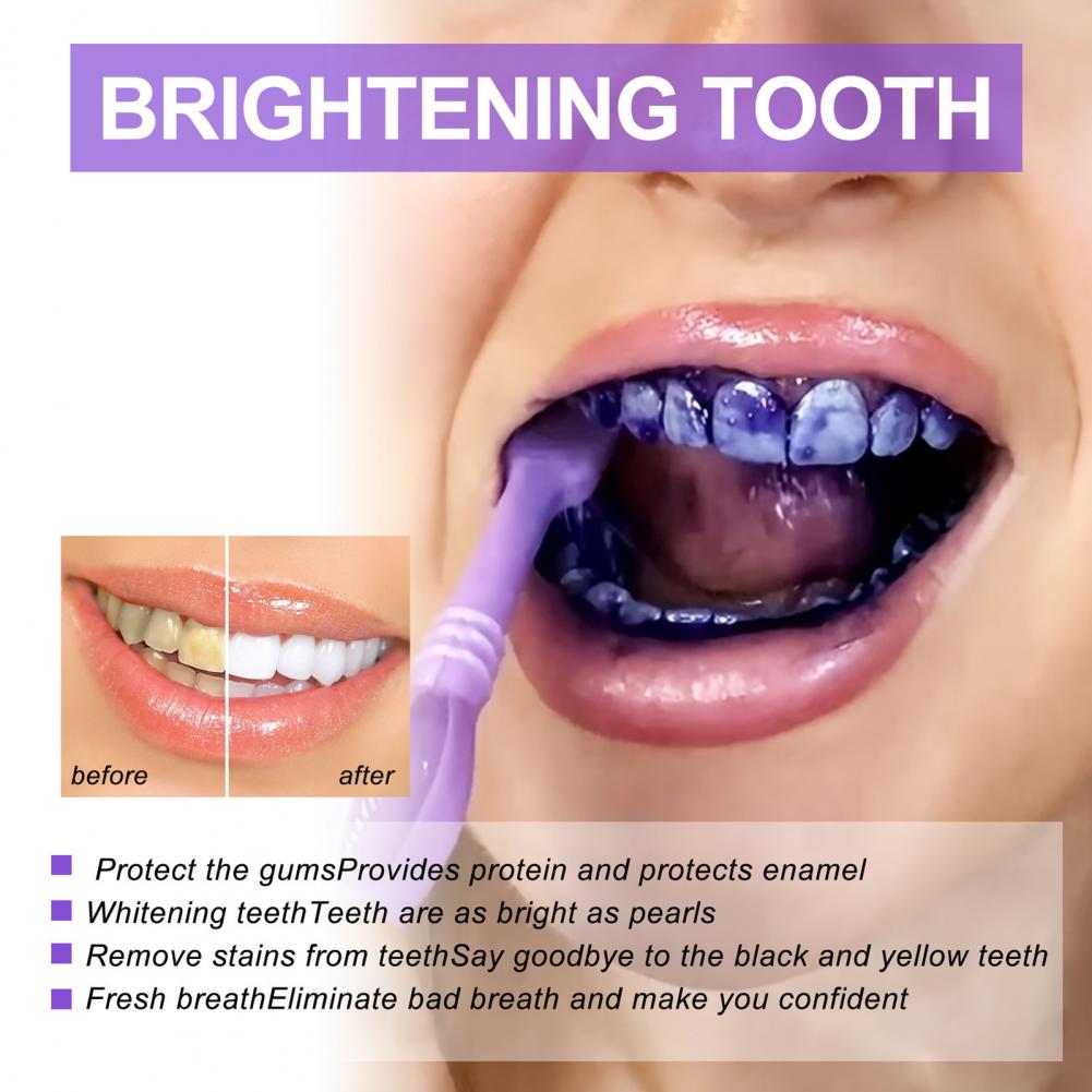 30ml roxo azul cor dentes bran - Purple Toning Shampoo avaliação e preço