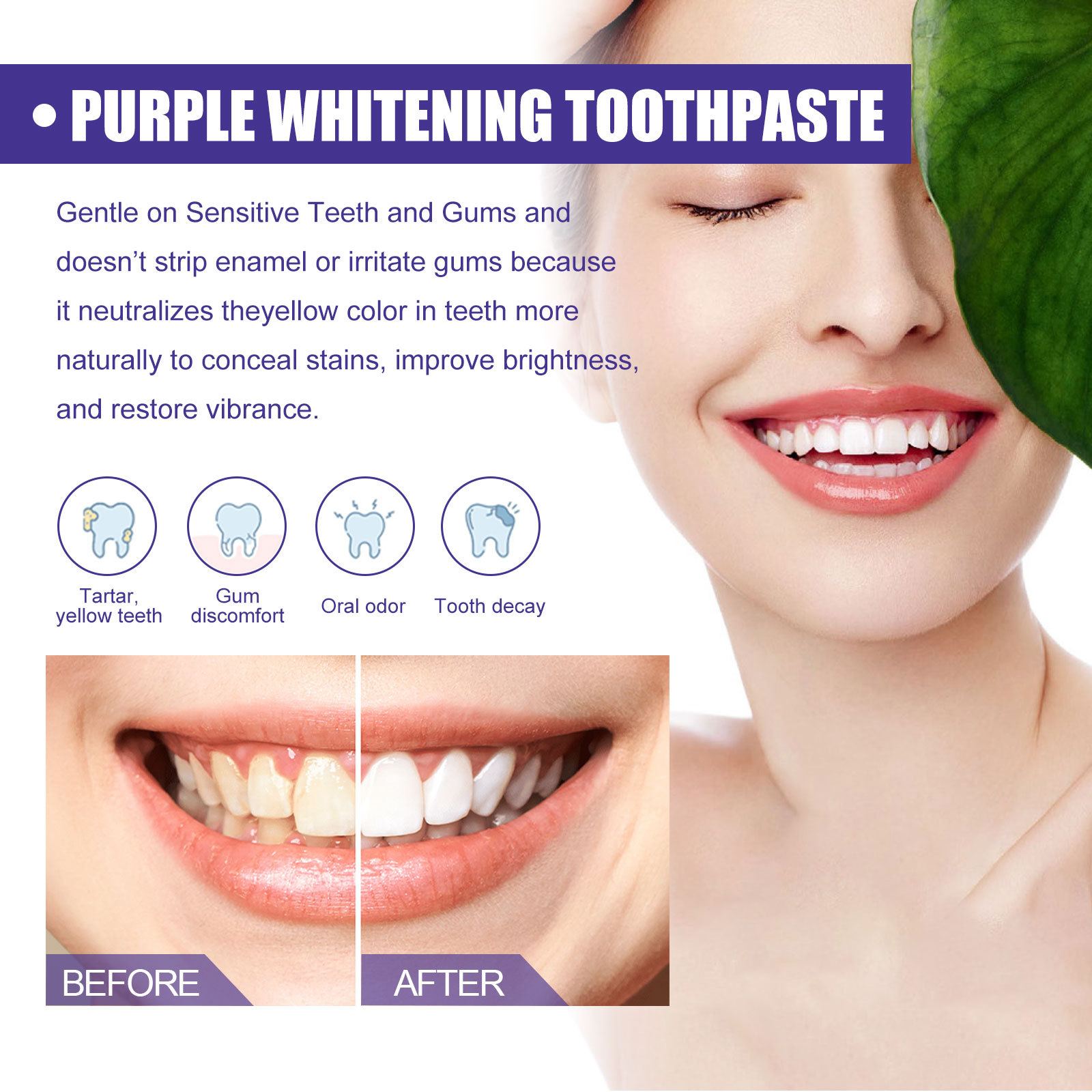 Pasta de Dente Roxa para Clare - Purple Toning Shampoo avaliação e preço