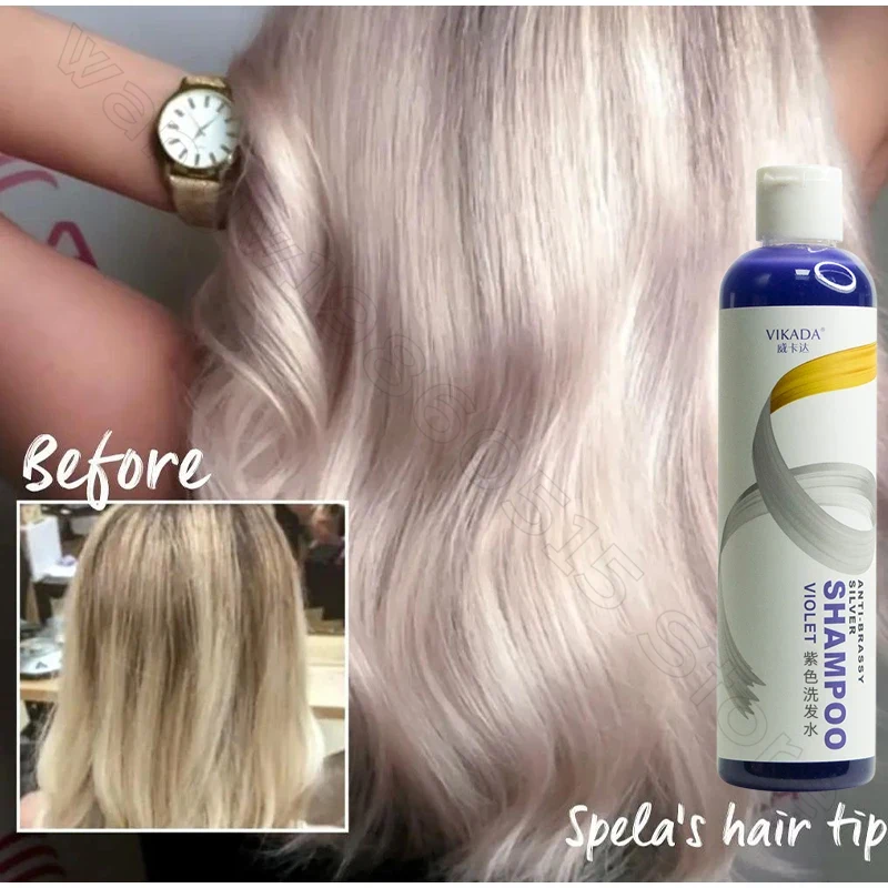 Shampoo roxo loiro platina alv - Purple Toning Shampoo avaliação e preço