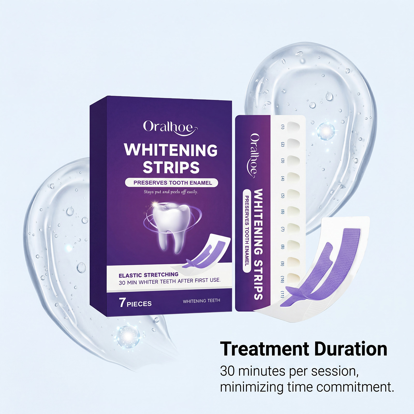 Tiras Clareadoras de Dentes Ro - Purple Toning Shampoo avaliação e preço
