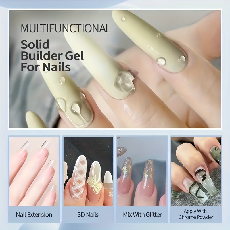 Gel de Unhas Transparente Não  - Hair Care Gel avaliação e preço