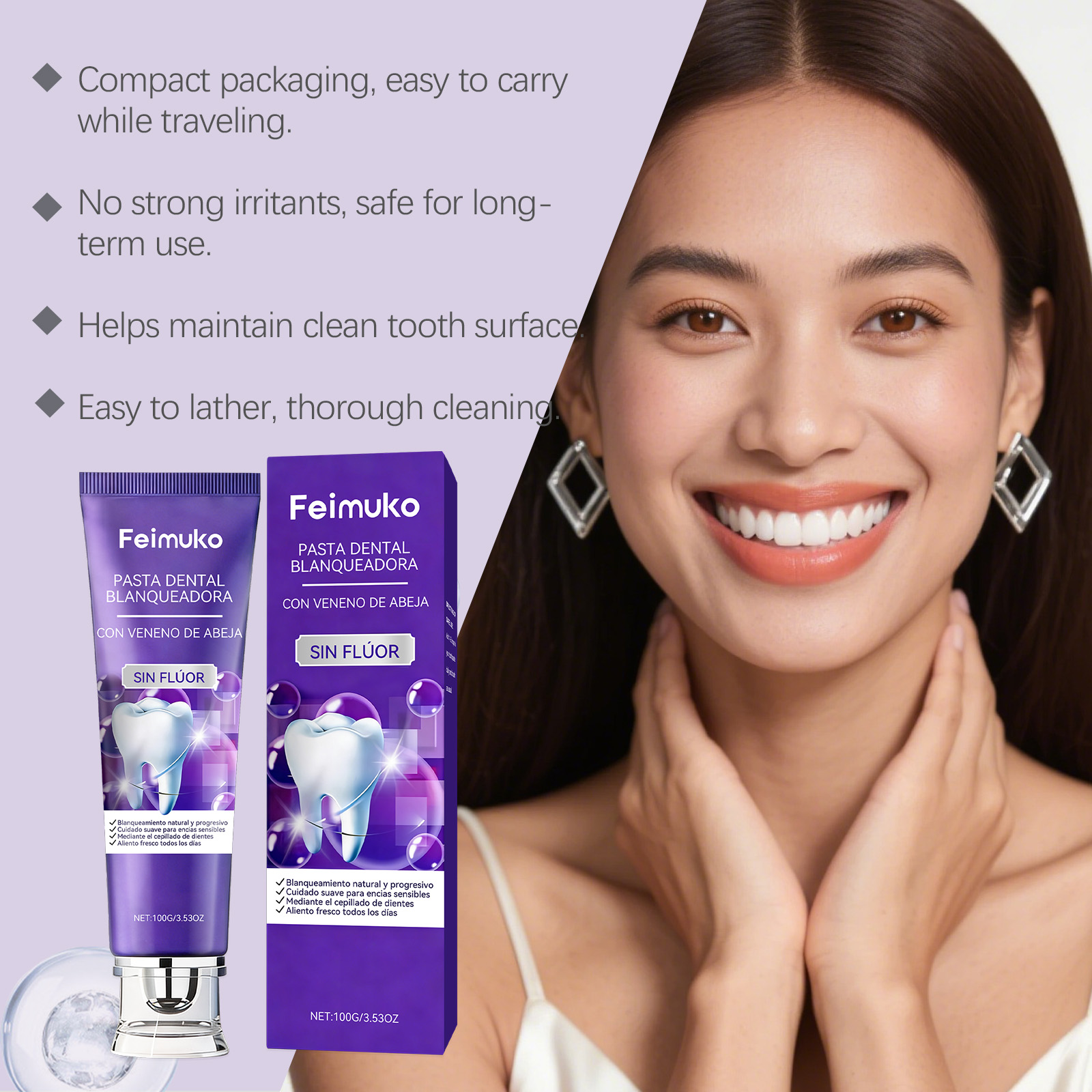 Pasta de Dente Roxa com Veneno - Purple Toning Shampoo avaliação e preço