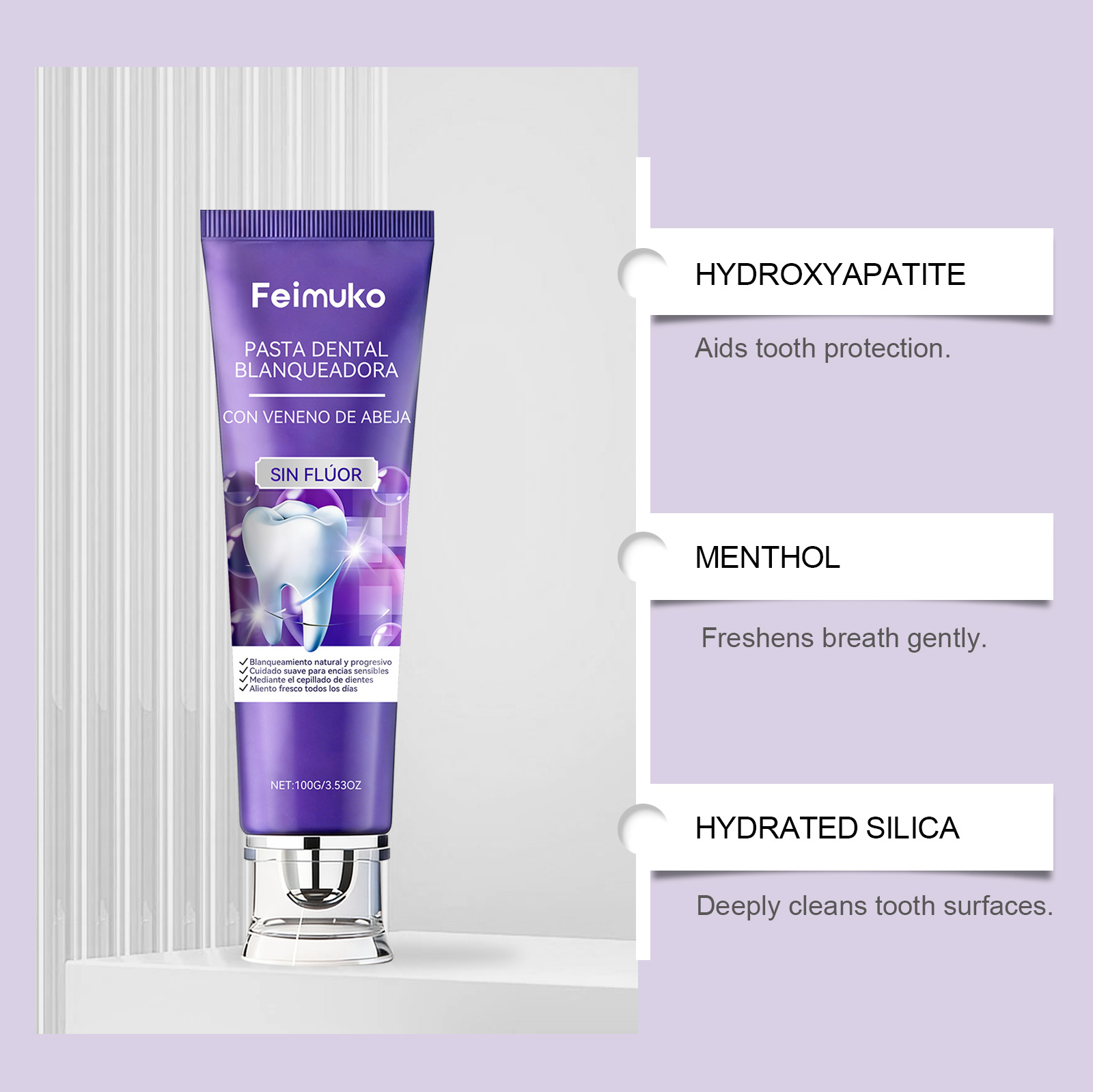 Pasta de Dente Roxa com Veneno - Purple Toning Shampoo avaliação e preço