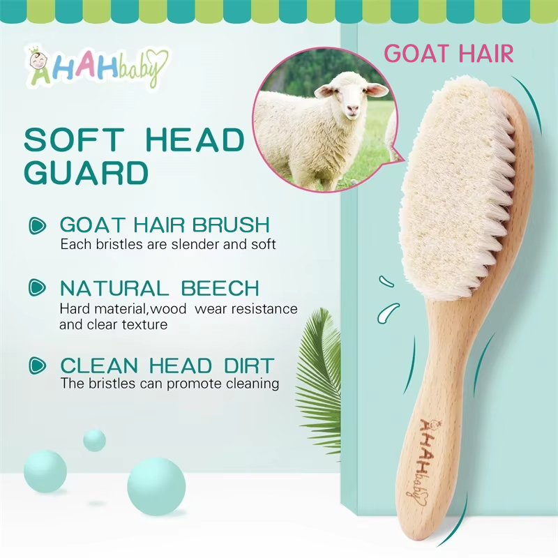 Escova de cabelo para bebês co - Hair Care Logo avaliação e preço