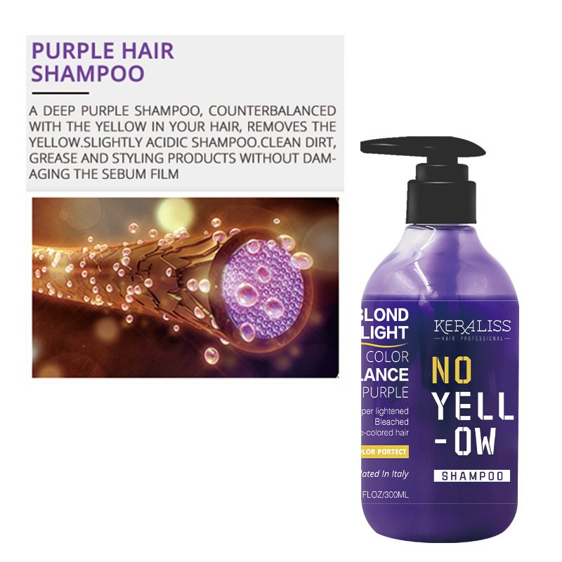 Shampoo de bloqueio de cor más - Purple Toning Shampoo avaliação e preço