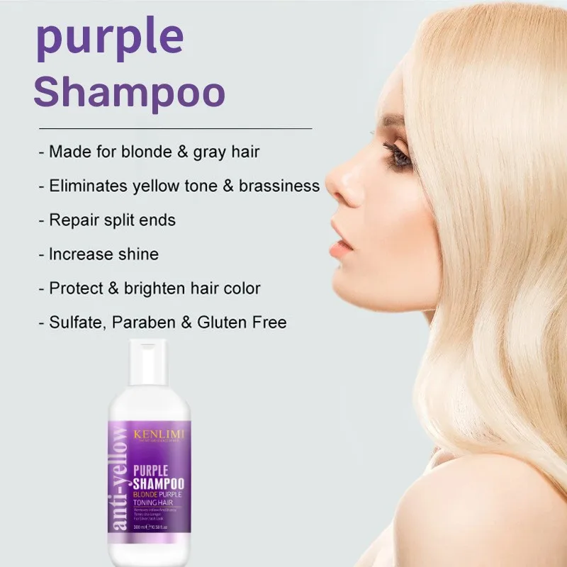 Shampoo roxo loiro platina des - Purple Toning Shampoo avaliação e preço