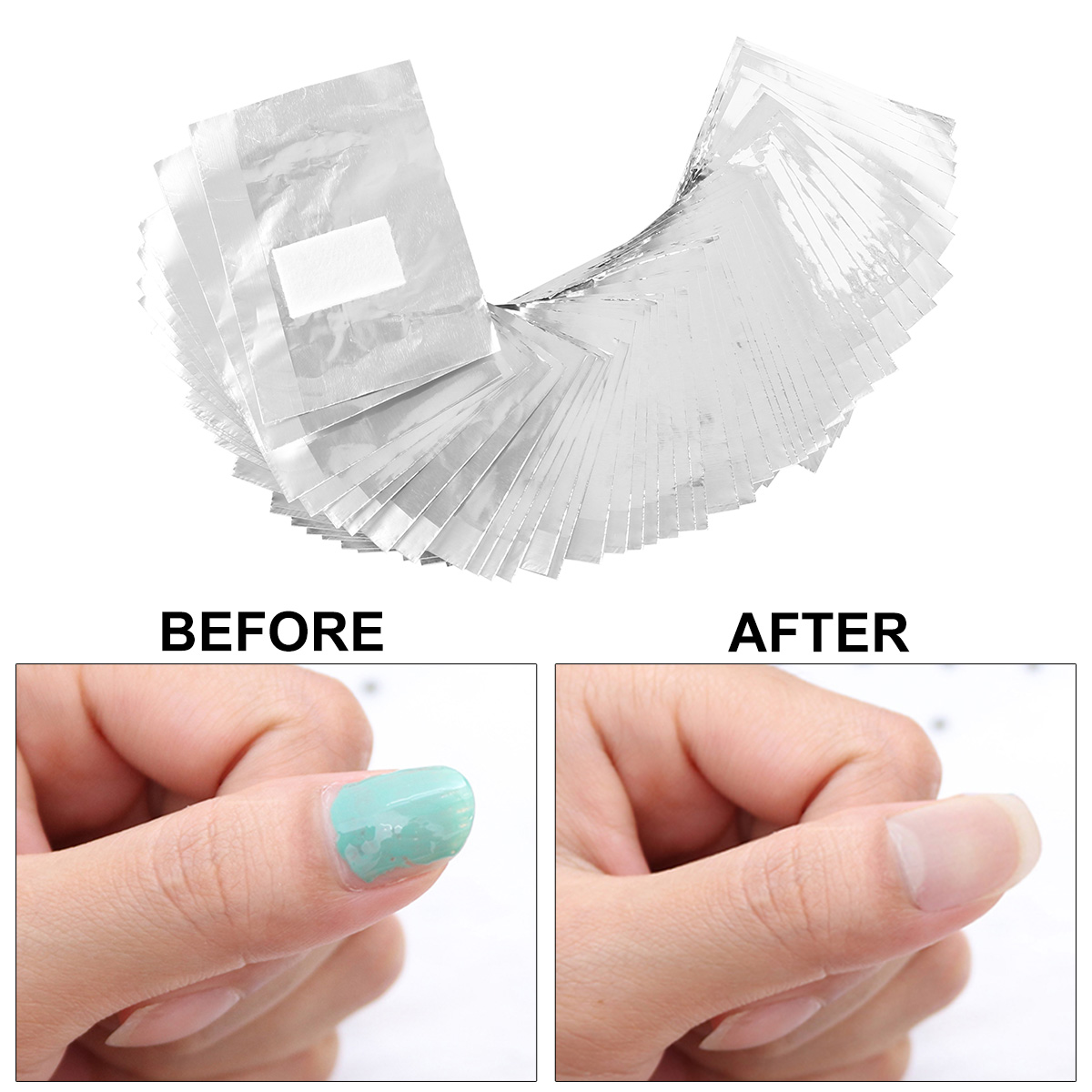 500/1000 pçs folha de alumínio - Hair Care Gel avaliação e preço